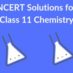 NCERT Solutions for Chemistry